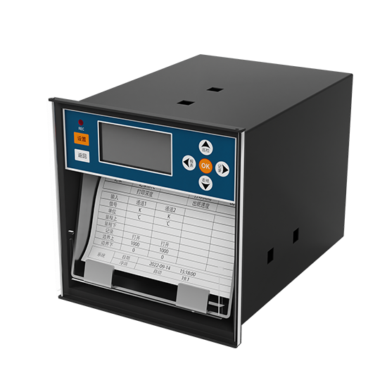 彩乐园R1200 1-12路 液晶智能 打印有纸记录仪 电流/电压/温度/压力